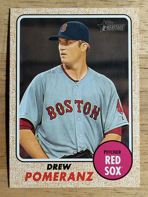 2017 Topps Heritage #195 Drew Pomeranz