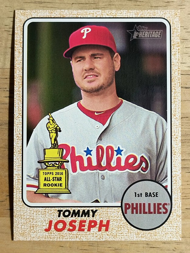2017 Topps Heritage #190 Tommy Joseph
