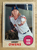 2017 Topps Heritage #186 Henry Owens