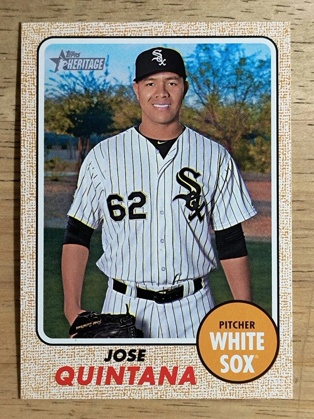 2017 Topps Heritage #183 Jose Quintana