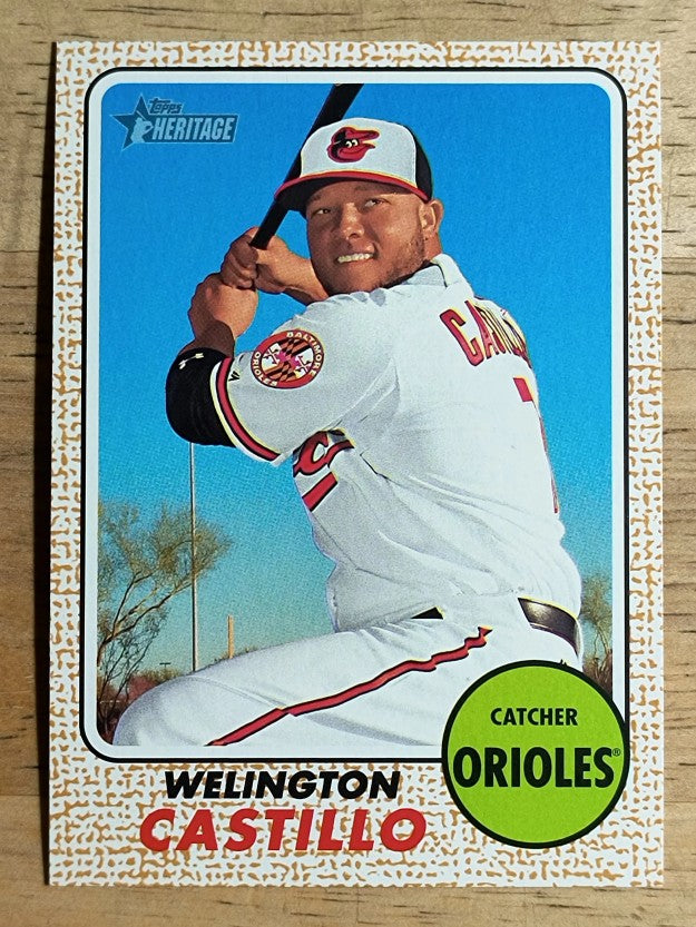 2017 Topps Heritage #52 Wellington Castillo