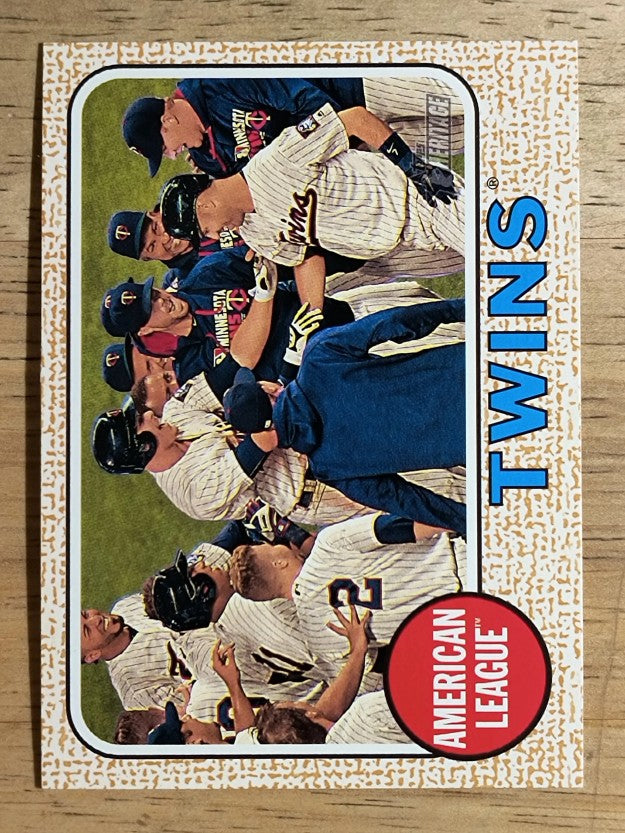 2017 Topps Heritage #128 Minnesota Twins TC