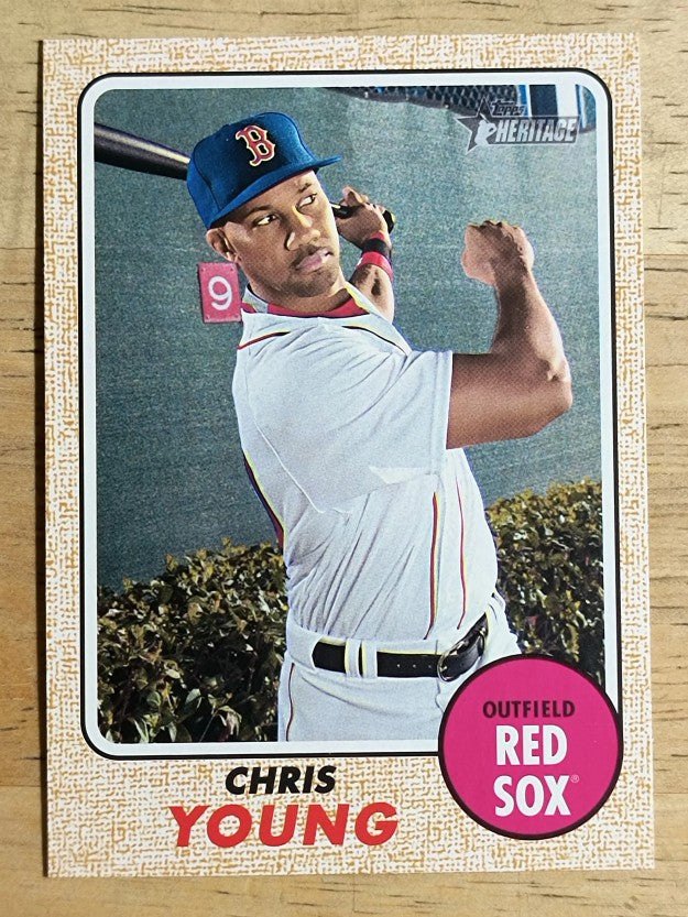 2017 Topps Heritage #250 Chris Young