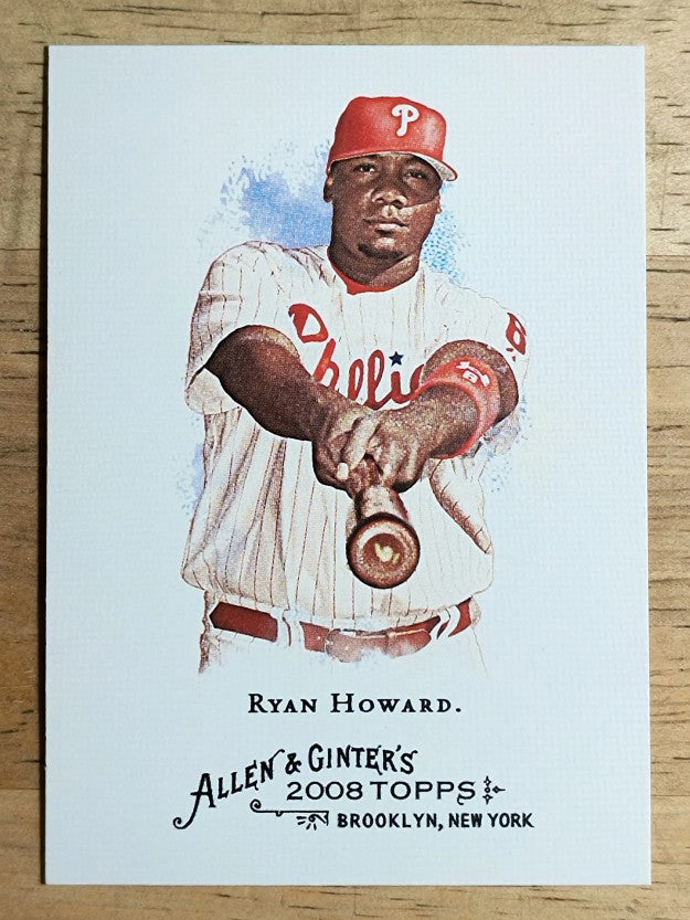 2008 Topps Allen and Ginter #300 Ryan Howard