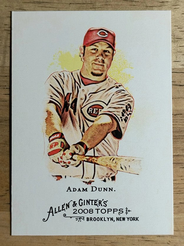 2008 Topps Allen and Ginter #61 Adam Dunn