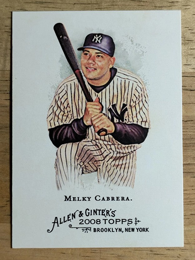 2008 Topps Allen and Ginter #168 Melky Cabrera