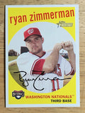 2008 Topps Heritage #391 Ryan Zimmerman