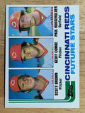 1982 Topps #351 Scott Brown RC/Geoff Combe/Paul Householder