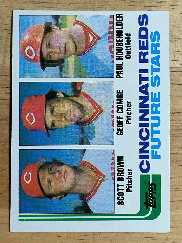 1982 Topps #351 Scott Brown RC/Geoff Combe/Paul Householder
