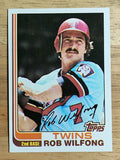 1982 Topps #379 Rob Wilfong