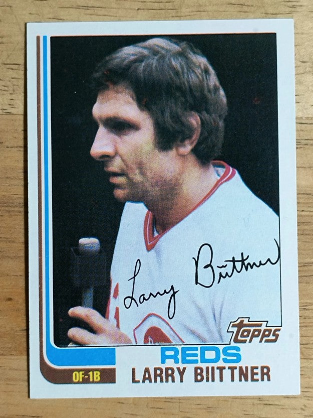 1982 Topps #159 Larry Biittner
