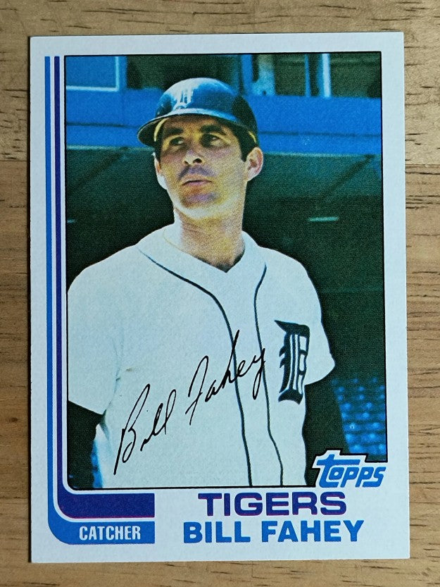 1982 Topps #286 Bill Fahey