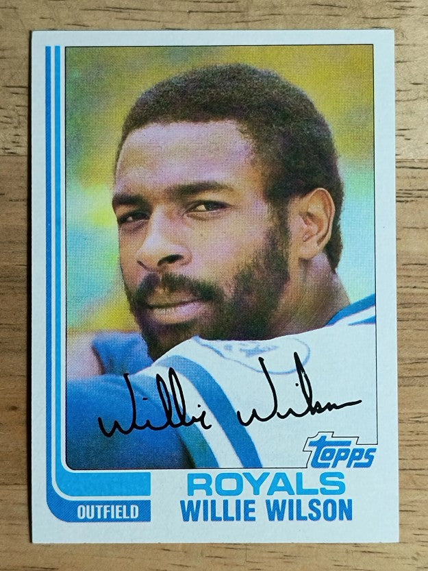 1982 Topps #230 Willie Wilson
