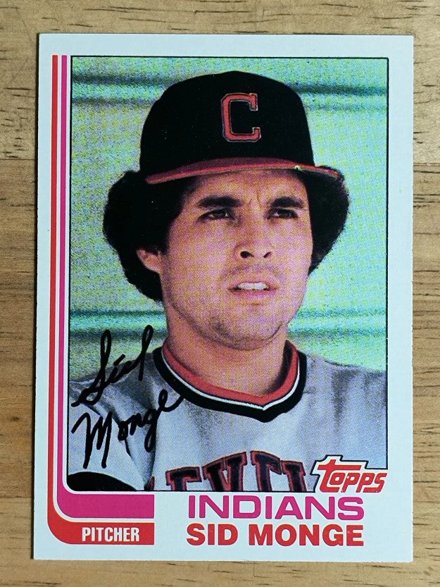 1982 Topps #601 Sid Monge