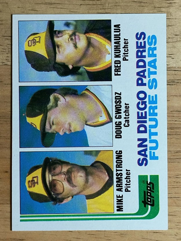 1982 Topps #731 Mike Armstrong/Doug Gwosdz RC/Fred Kuhaulua