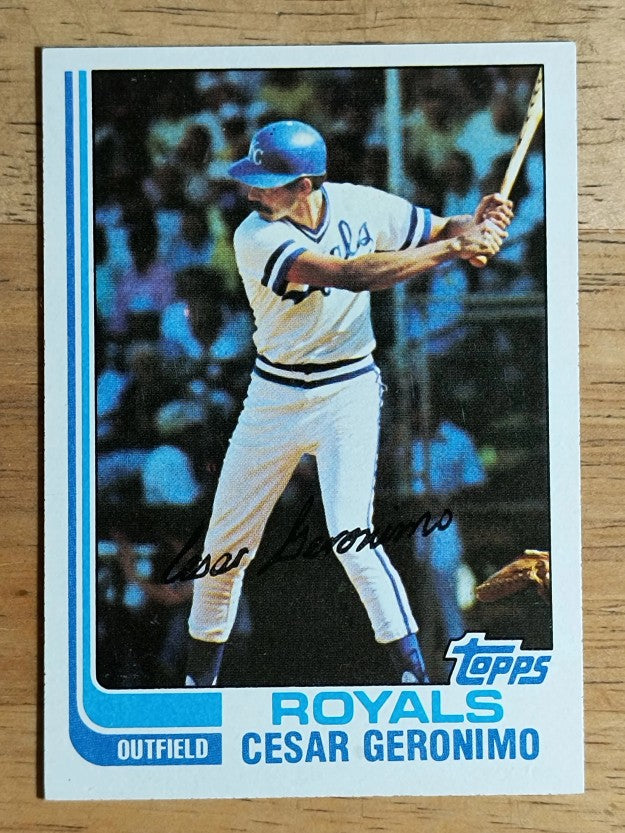 1982 Topps #693 Cesar Geronimo