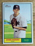 2010 Topps Heritage #200 Javier Vasquez