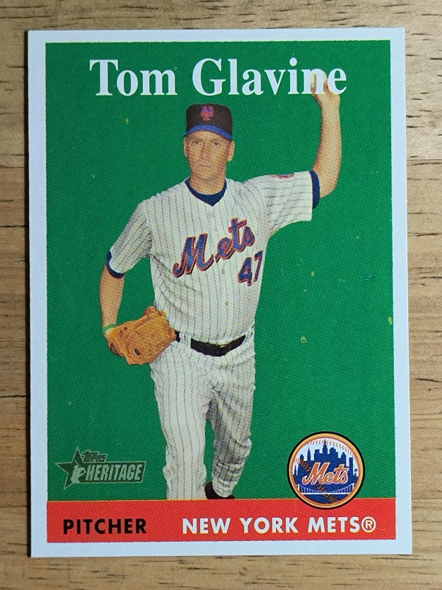 2007 Topps Heritage #270 Tom Glavine