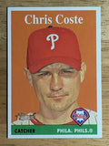 2007 Topps Heritage #271 Chris Coste