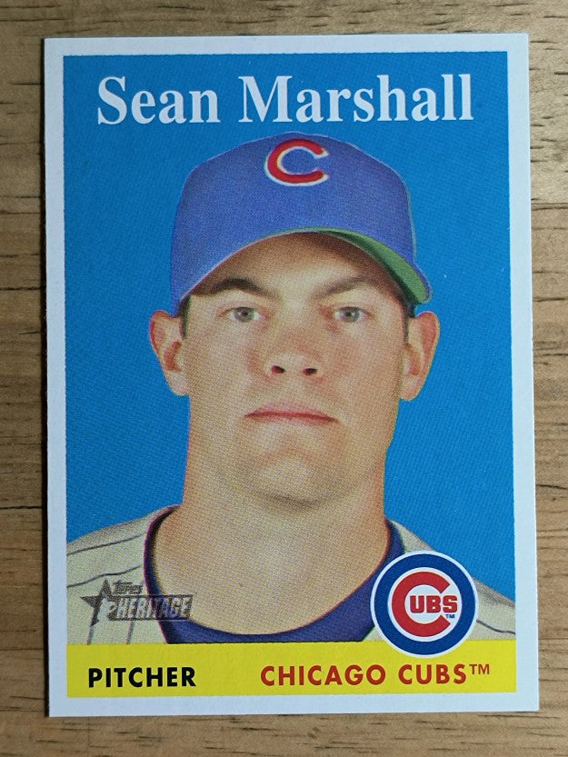 2007 Topps Heritage #189 Sean Marshall