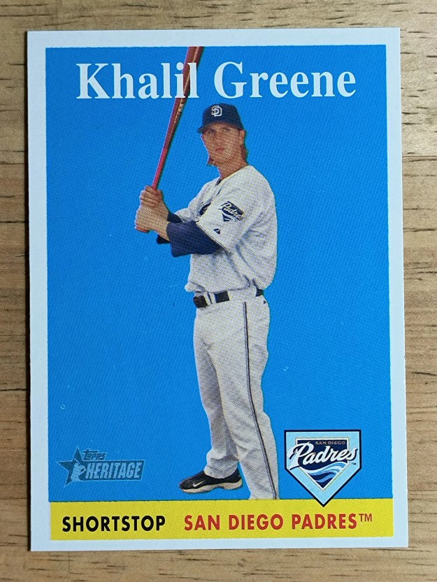 2007 Topps Heritage #197 Khalil Greene