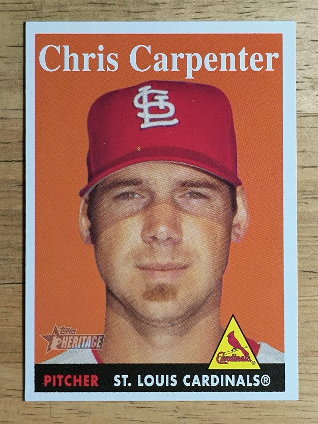 2007 Topps Heritage #287 Chris Carpenter