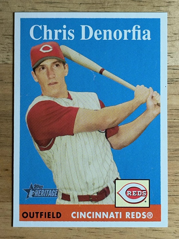 2007 Topps Heritage #202 Chris Denorfia