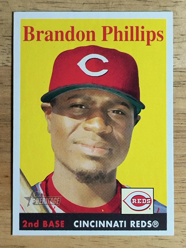 2007 Topps Heritage #205 Brandon Phillips
