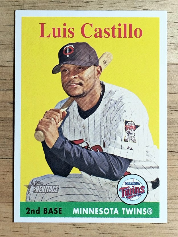 2007 Topps Heritage #208 Luis Castillo