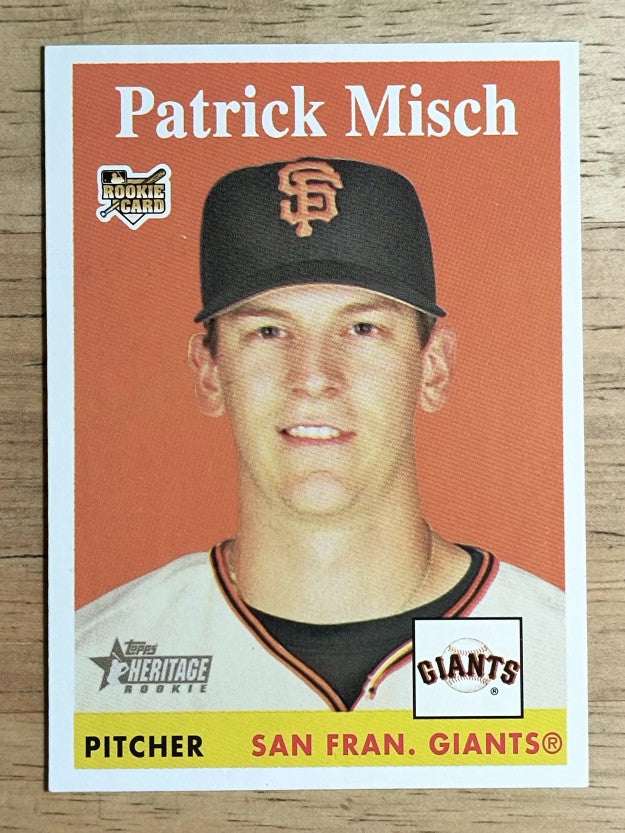 2007 Topps Heritage #211 Patrick Misch