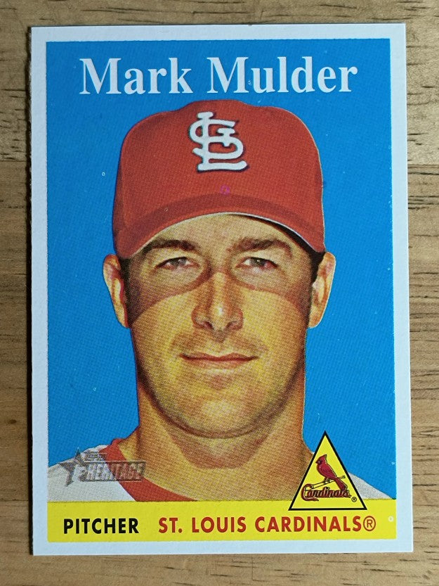2007 Topps Heritage #217 Mark Mulder