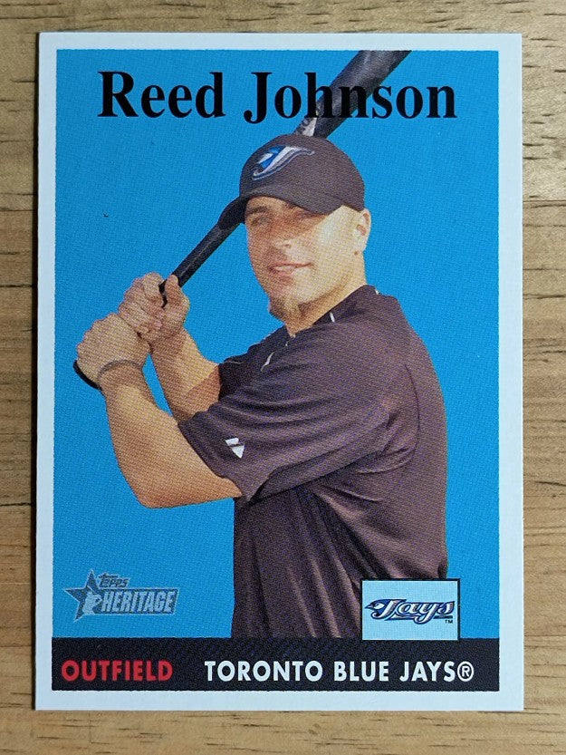 2007 Topps Heritage #223 Reed Johnson