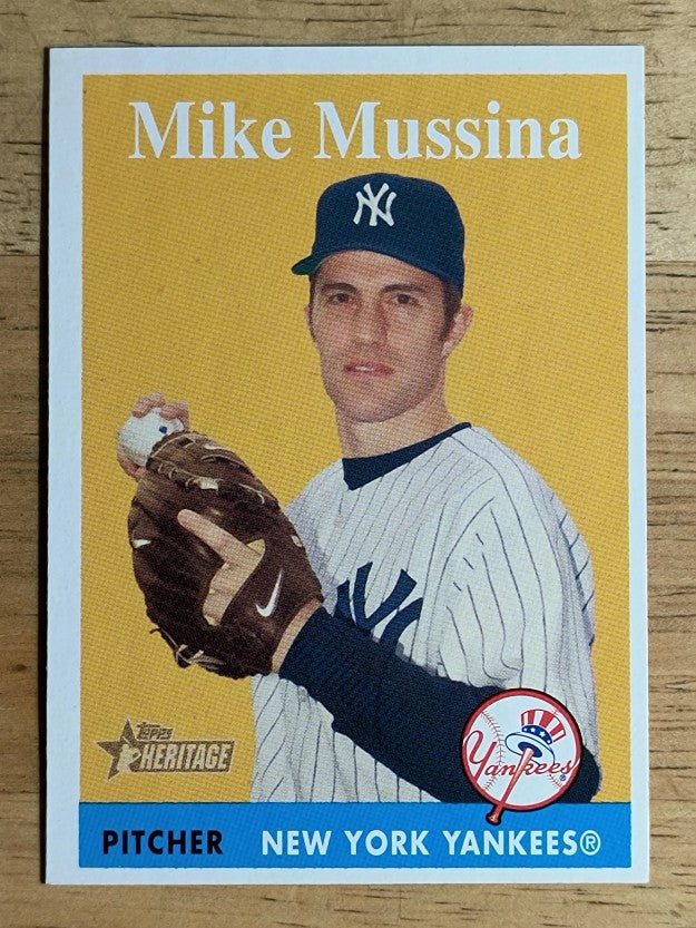 2007 Topps Heritage #224 Mike Mussina