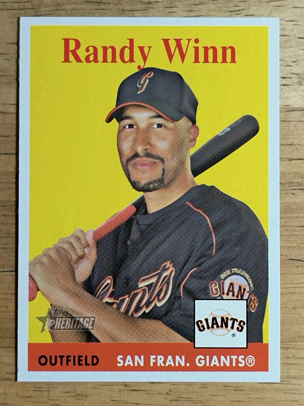 2007 Topps Heritage #225 Randy Winn