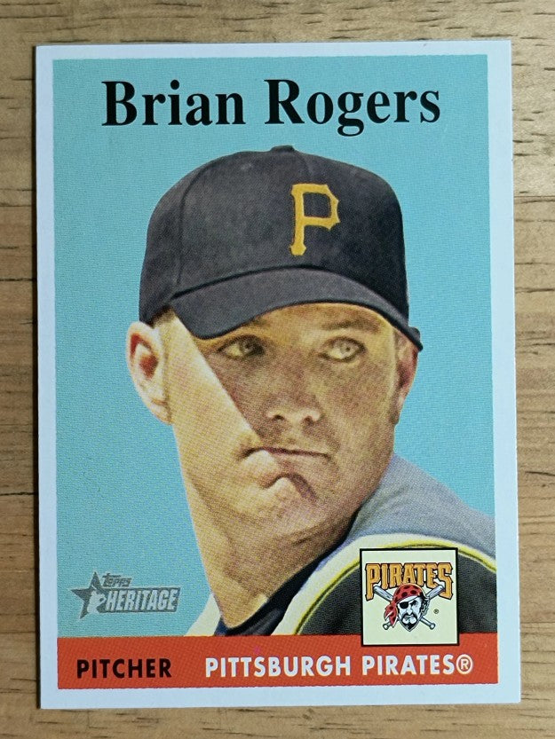 2007 Topps Heritage #226 Brian Rogers