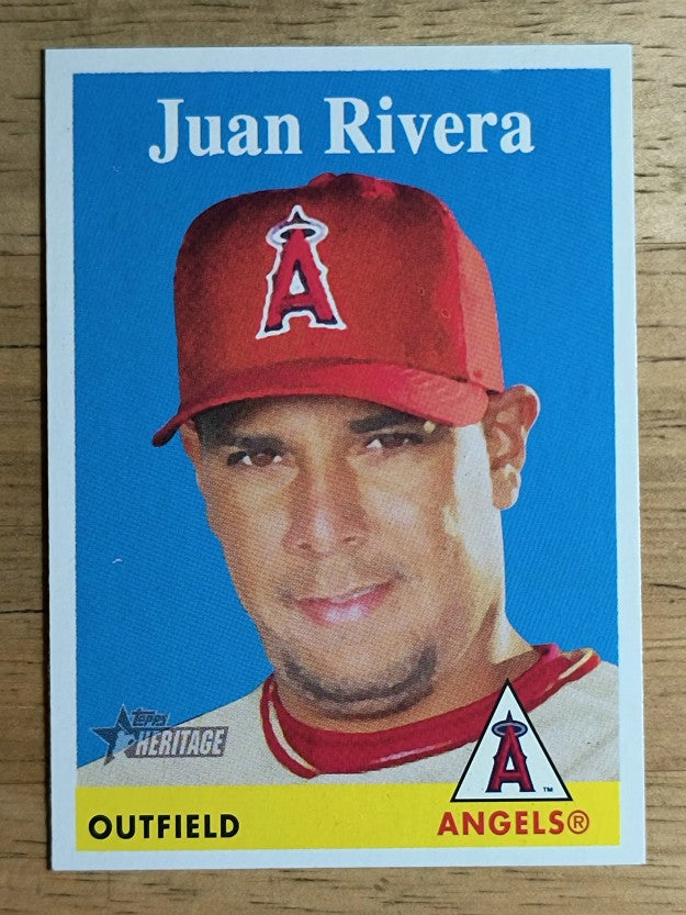 2007 Topps Heritage #227 Juan Rivera