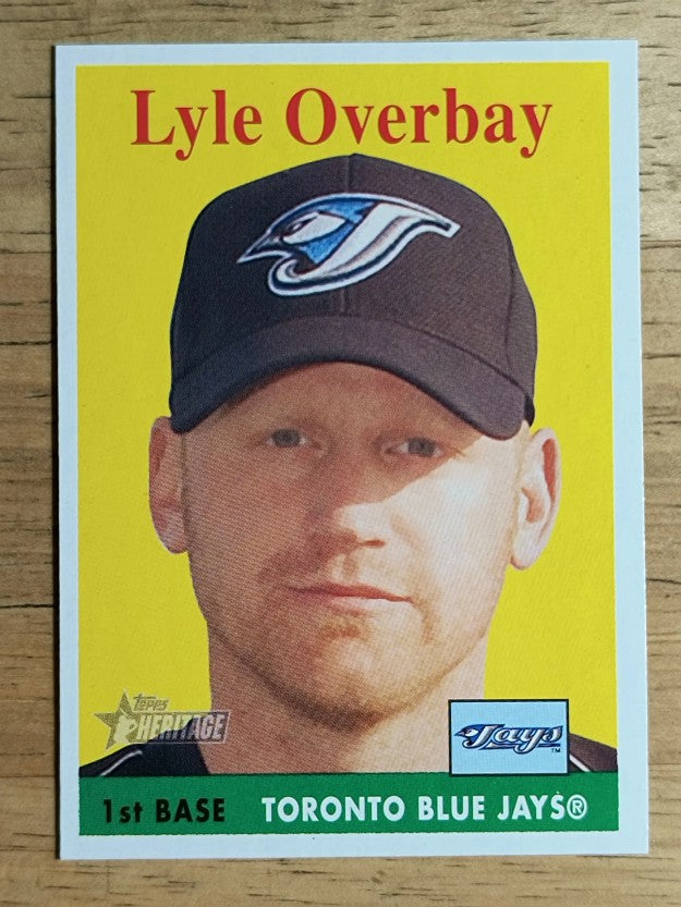 2007 Topps Heritage #233 Lyle Overbay