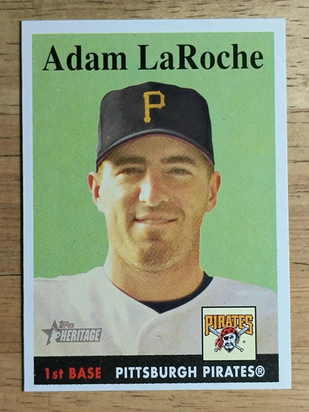 2007 Topps Heritage #234 Adam LaRoche