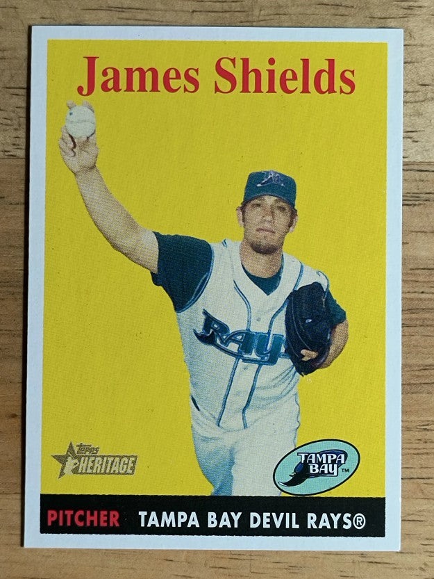 2007 Topps Heritage #237 James Shields