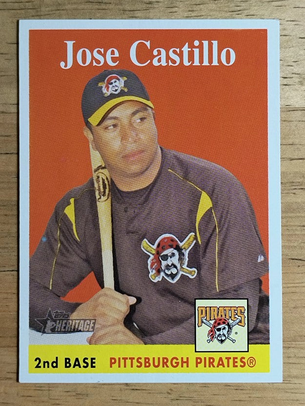2007 Topps Heritage #238 Jose Castillo