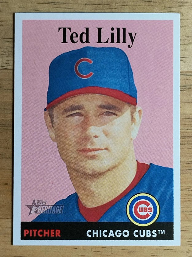 2007 Topps Heritage #245 Ted Lilly