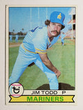 1979 Topps #103 Jim Todd (VGEX)