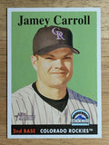 2007 Topps Heritage #247 Jamey Carroll