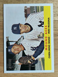2007 Topps Heritage #334 Chien-Ming Wang/Mike Mussina
