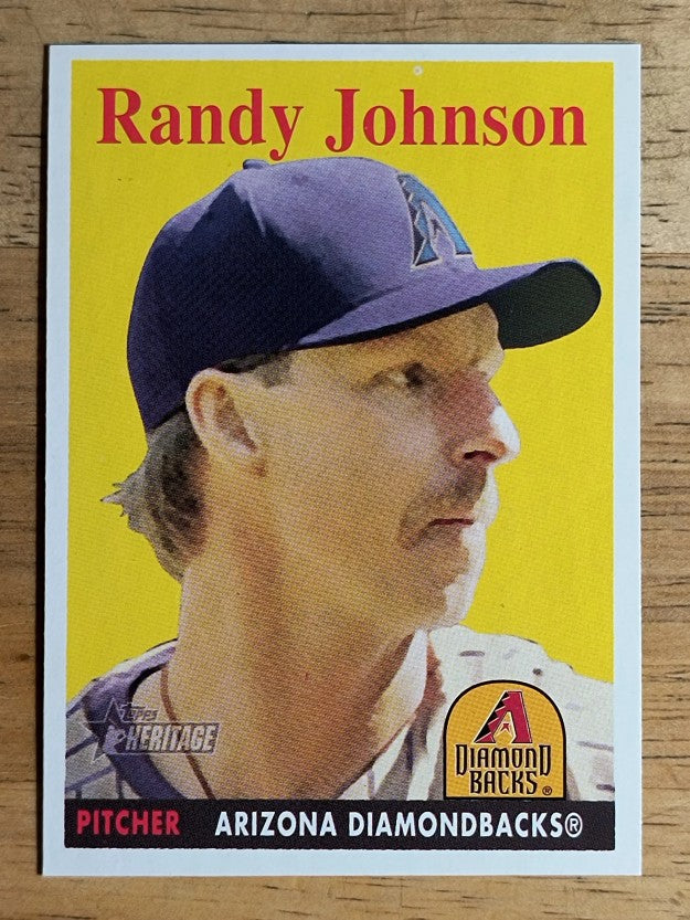 2007 Topps Heritage #187 Randy Johnson