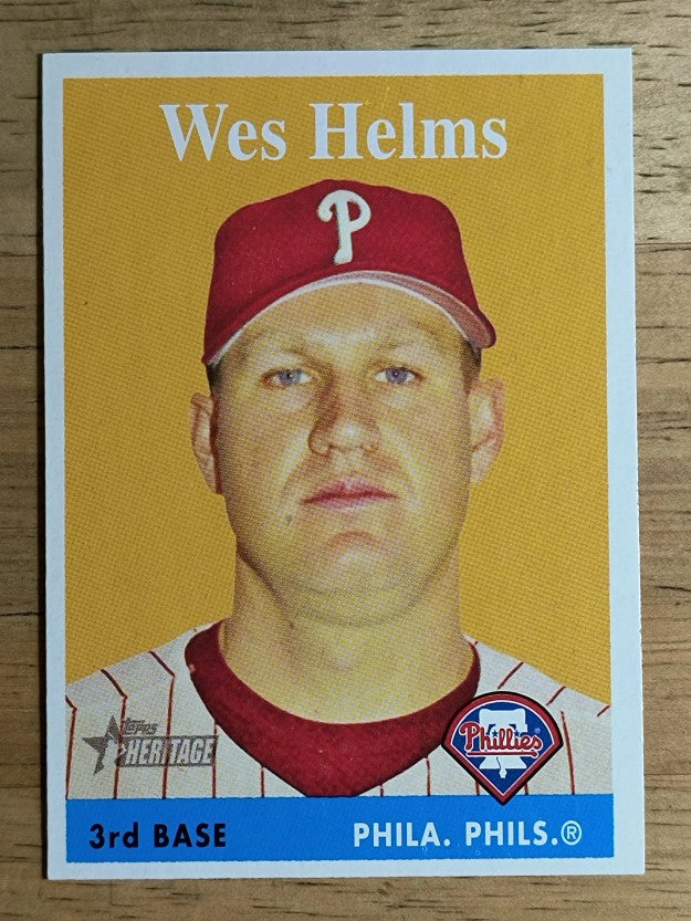 2007 Topps Heritage #99 Wes Helms
