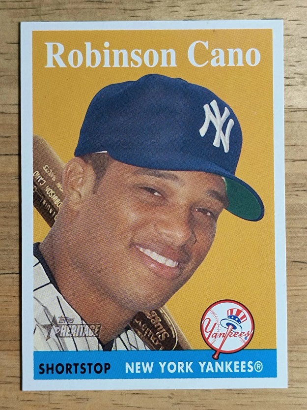 2007 Topps Heritage #20a Robinson Cano