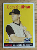 2007 Topps Heritage #286 Cory Sullivan
