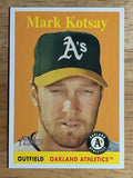 2007 Topps Heritage #23b Mark Kotsay YN