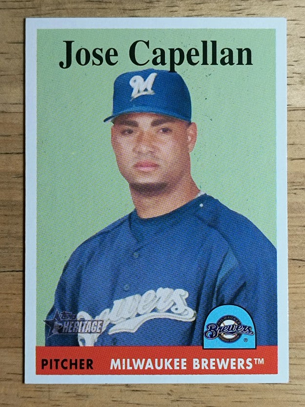 2007 Topps Heritage #407 Jose Capellan